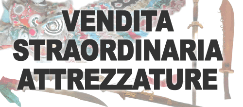 Vendita Straordinaria Attrezzature