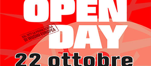 OPEN DAY 22 ottobre